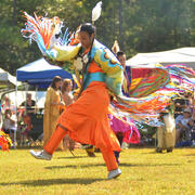 Dancer at Chickahominy Powwow