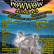 Monacan powwow flyer